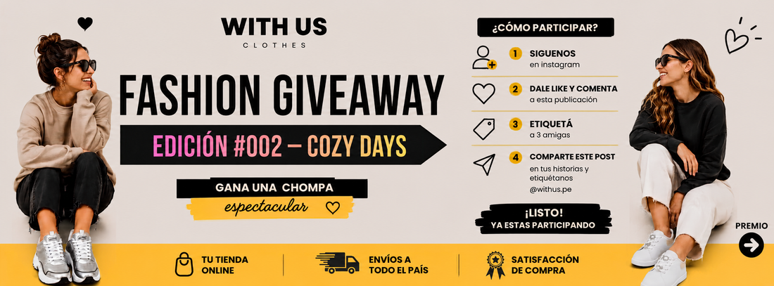 ¡FASHION GIVEAWAY – EDICIÓN 002 fue todo un éxito!