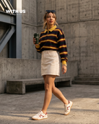 Suéter moda retro