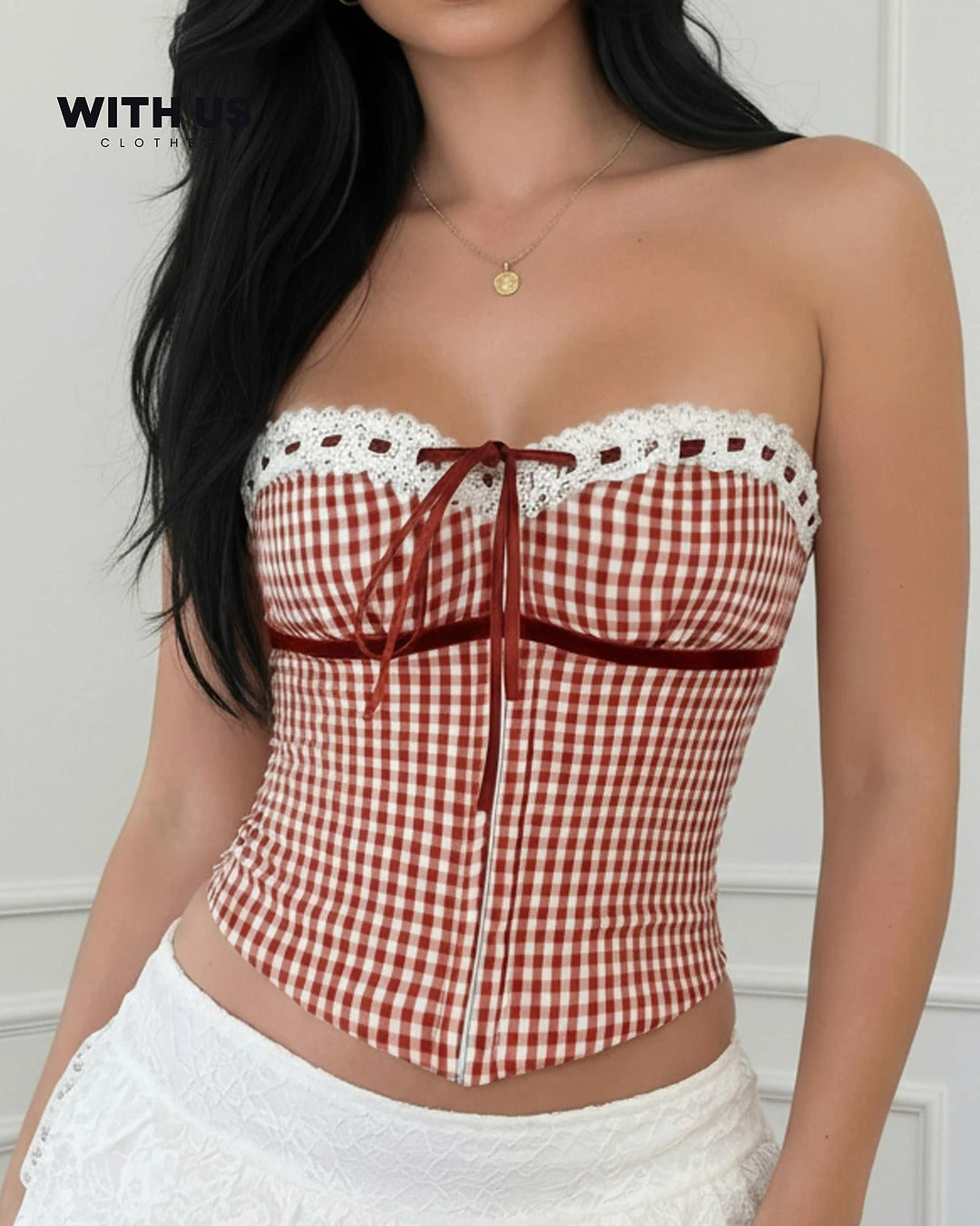 Corset diana bordado floral