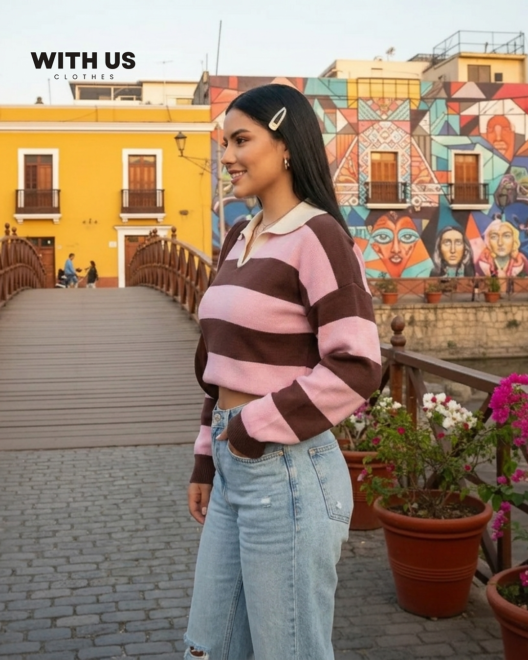Sueter estilo holgado