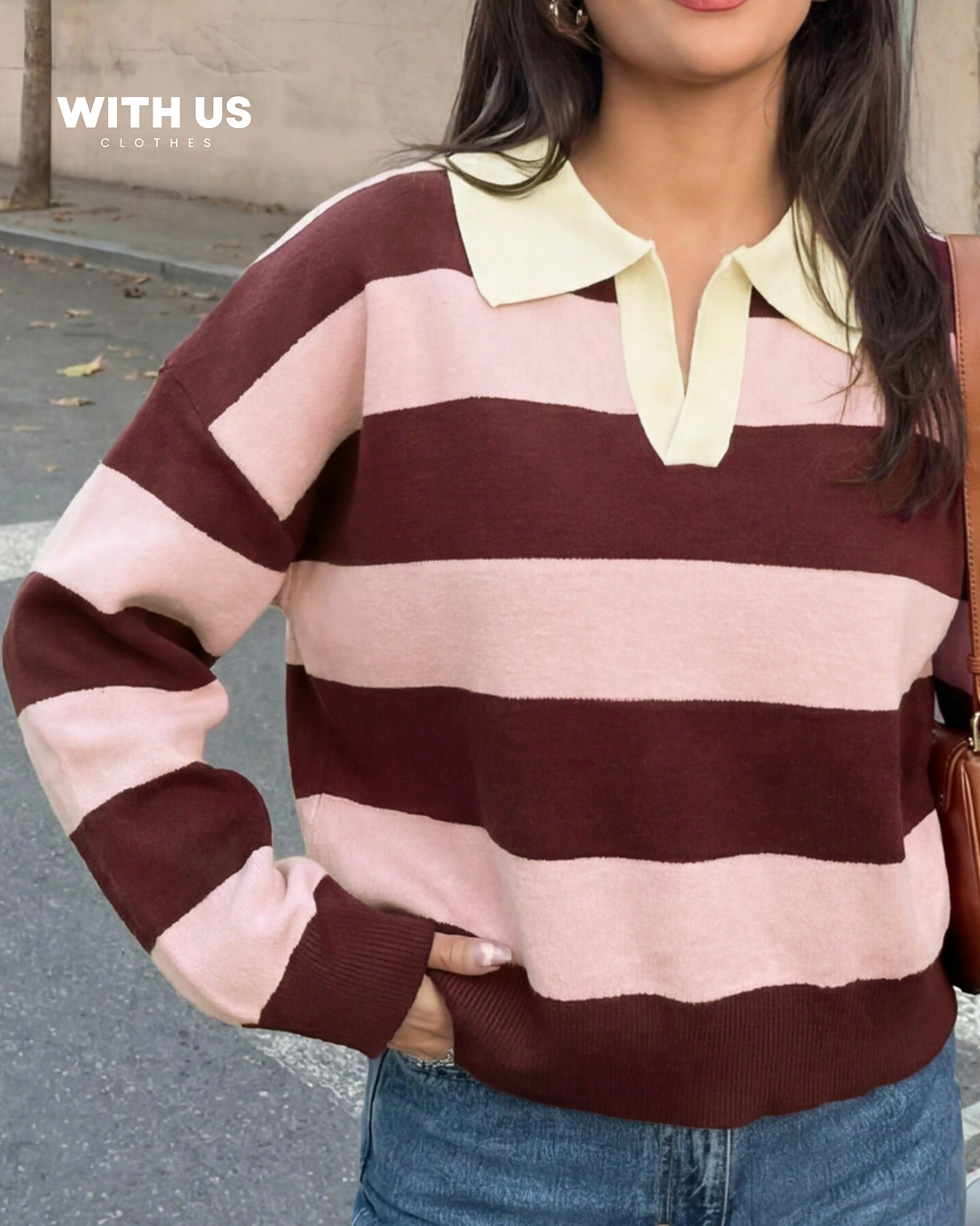 Sueter estilo holgado