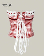 Corset diana bordado floral