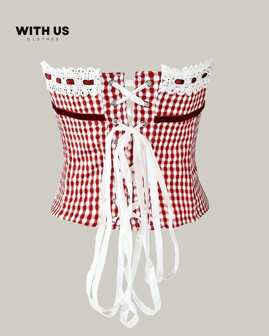 Corset diana bordado floral