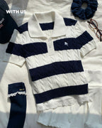 Polo de hilo fashionable