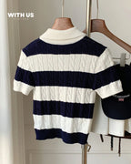 Polo de hilo fashionable