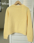 Cárdigan elegante minimalista